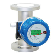 metal tube flow meter or rotor flow meter used for measure liquid and gas with low cost